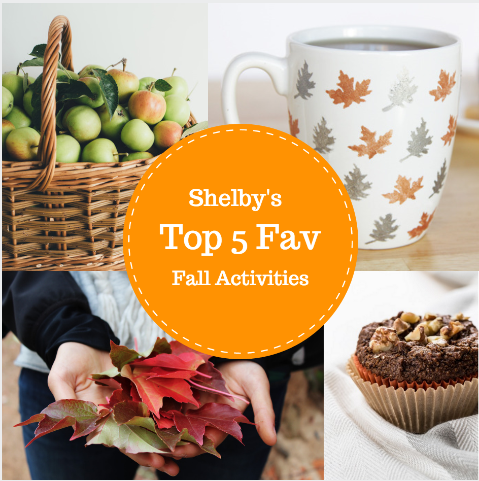 Shelby's Top 5 Fall Favourites!